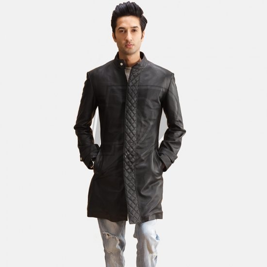 Men Leather Coat