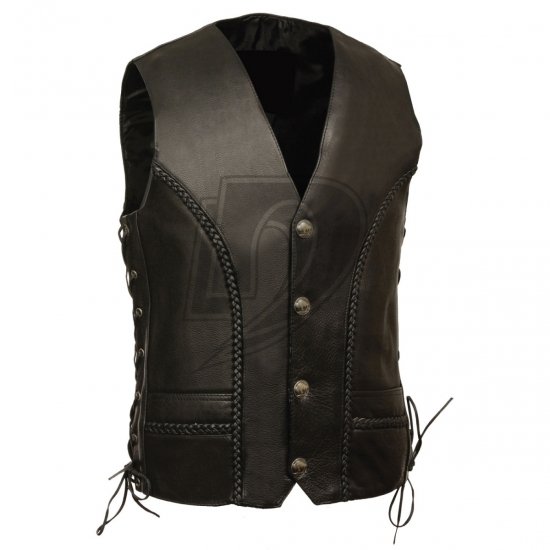 Men Leather Vest
