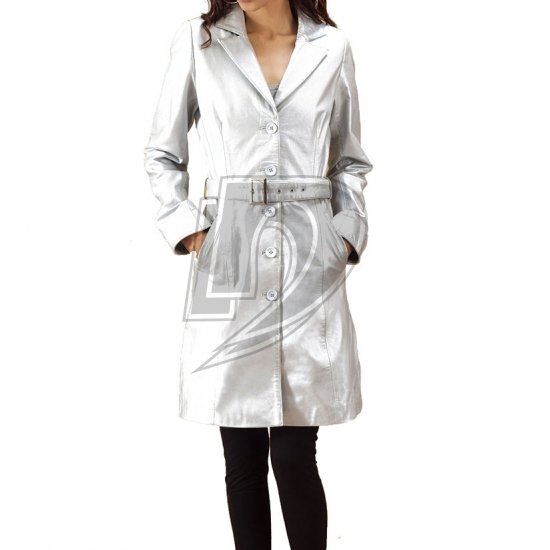 Women Leather Coat