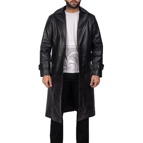 Men Leather Coat