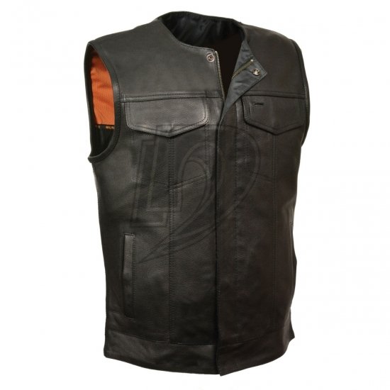 Men Leather Vest