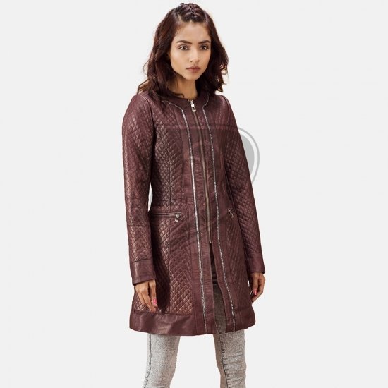 Women Leather Coat
