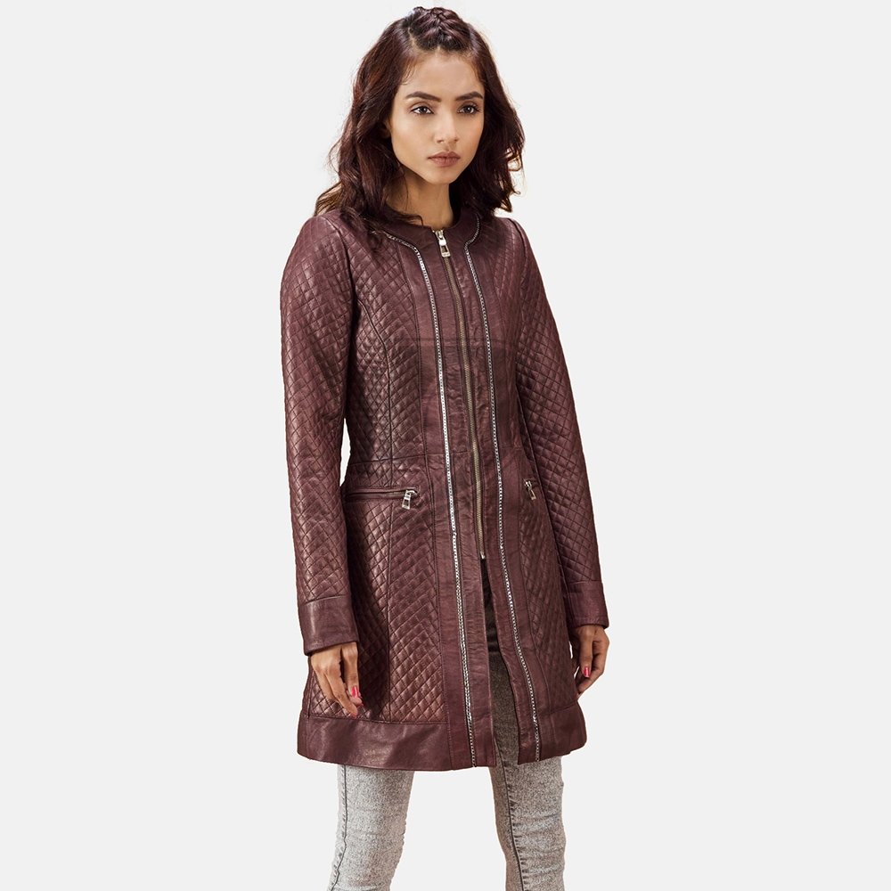 Women Leather Coat