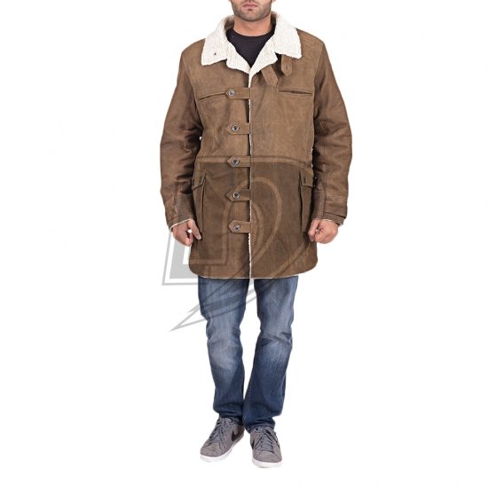 Men Leather Coat