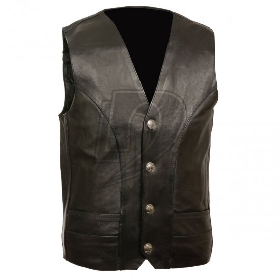Men Leather Vest
